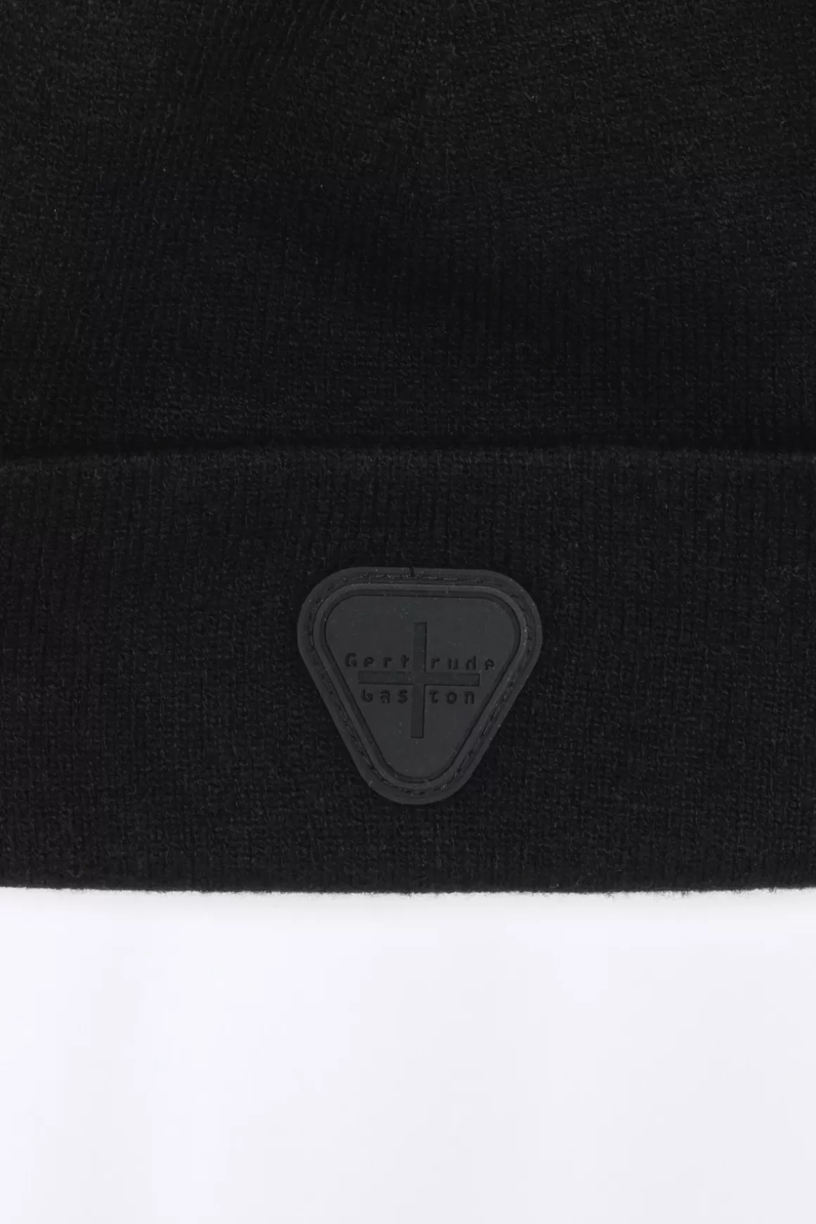 Gertrude Bobs & Bonnets*Bonnet Unisexe En Maille Jad Black