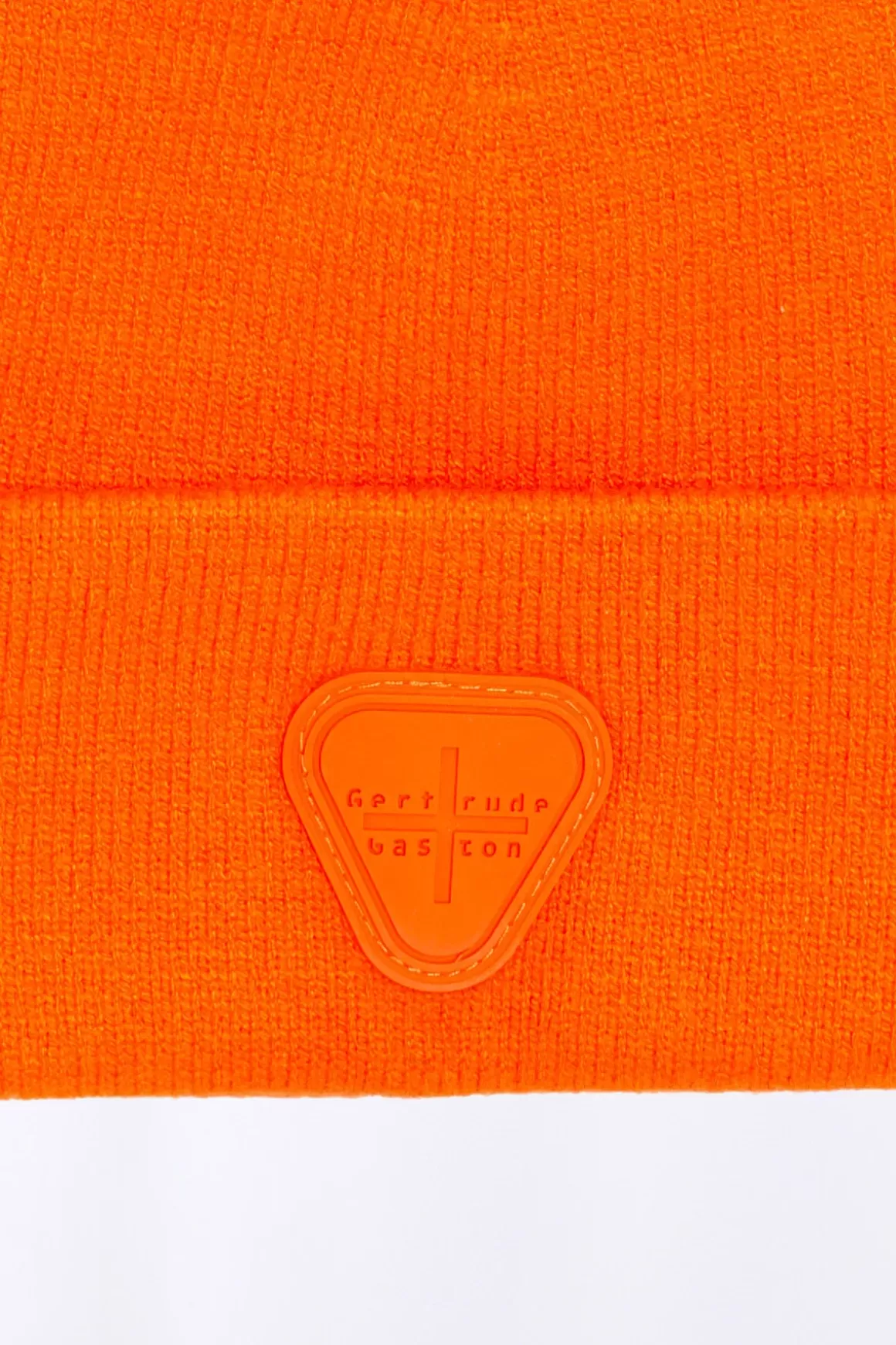 Gertrude Bobs & Bonnets*Bonnet Unisexe En Maille Jad Orange