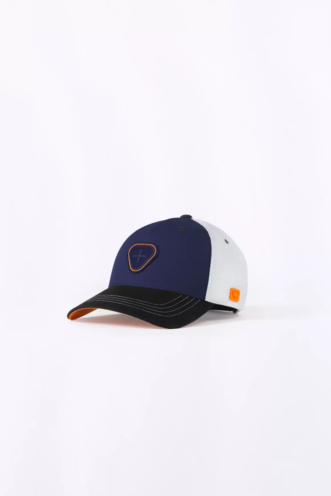 Gertrude Casquettes*Casquette Colorblock Avec Logo En Silicone Billy Navy/Orange