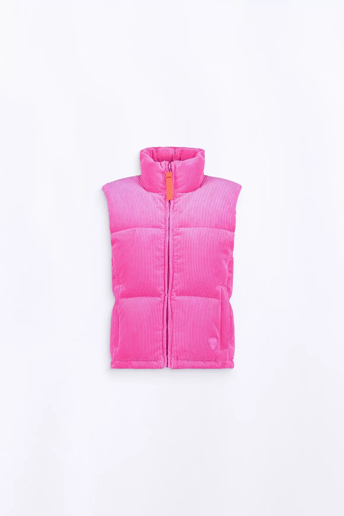 Gertrude Doudounes Courtes*Doudoune Puffy En Velours Cotele Galinette Velvet Magenta