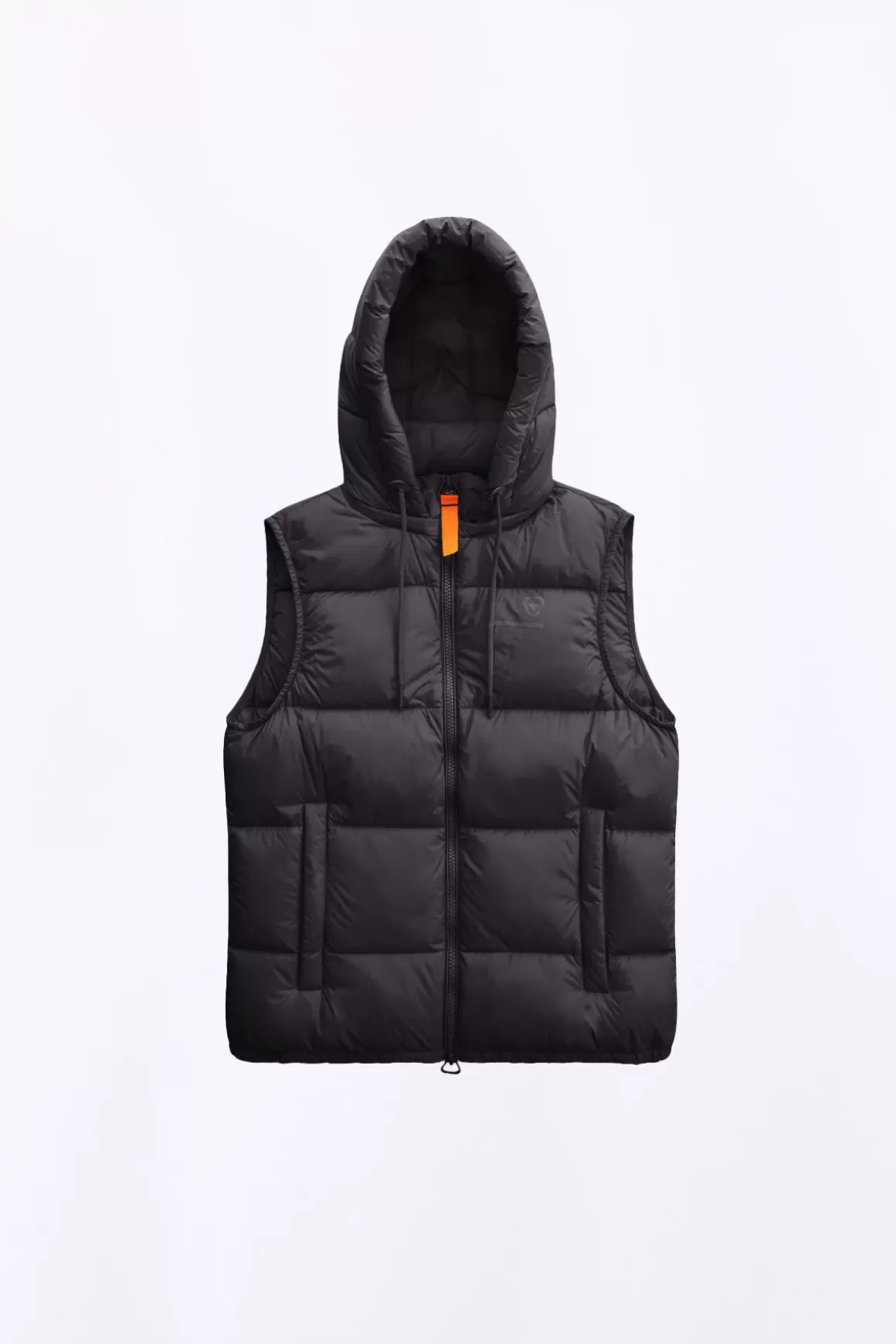 Gertrude Doudounes Courtes*Doudoune Sans Manche En Nylon Cesar Mat Black