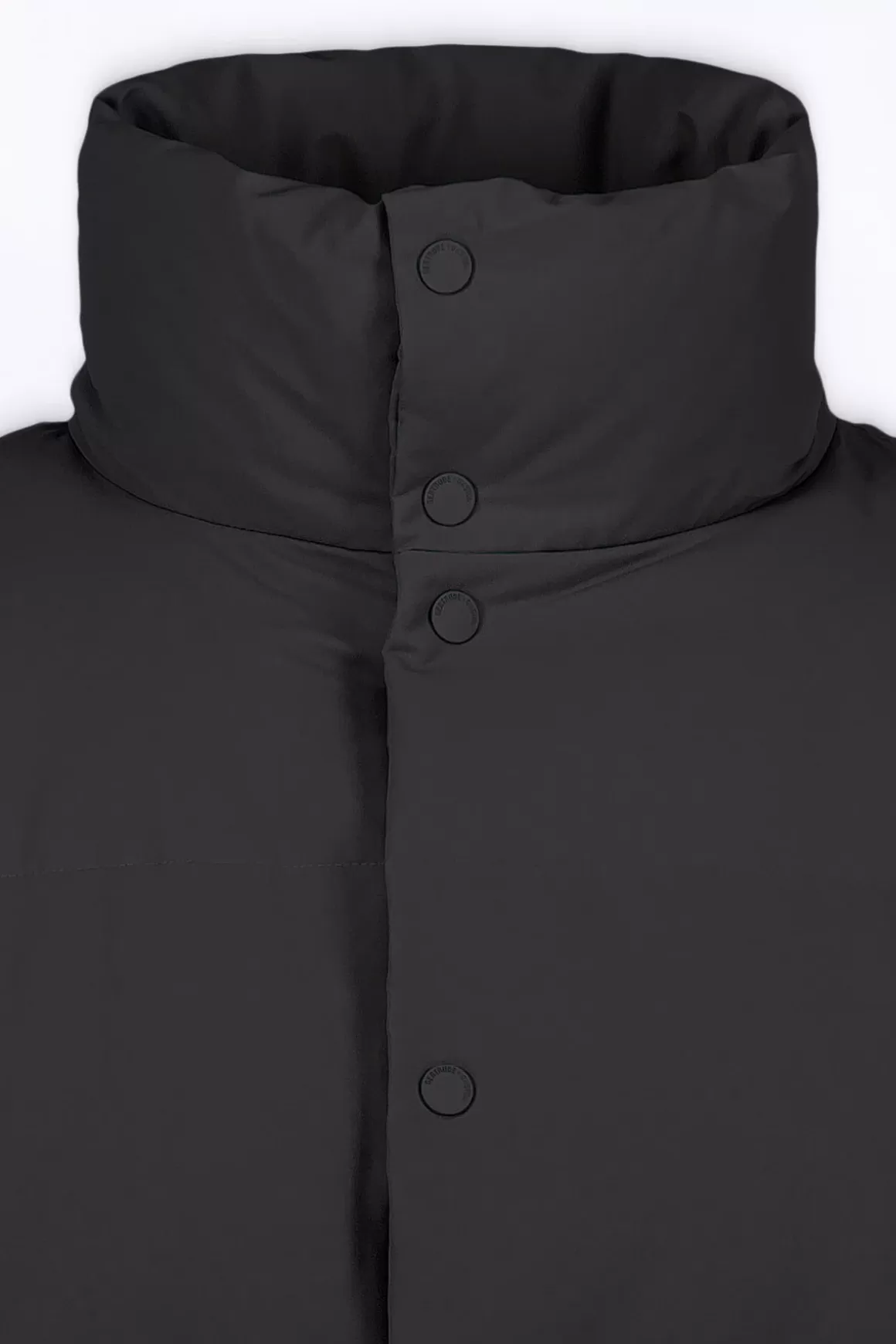 Gertrude Doudounes Courtes*Doudoune Sans Manches En Nylon Epais Cali Black