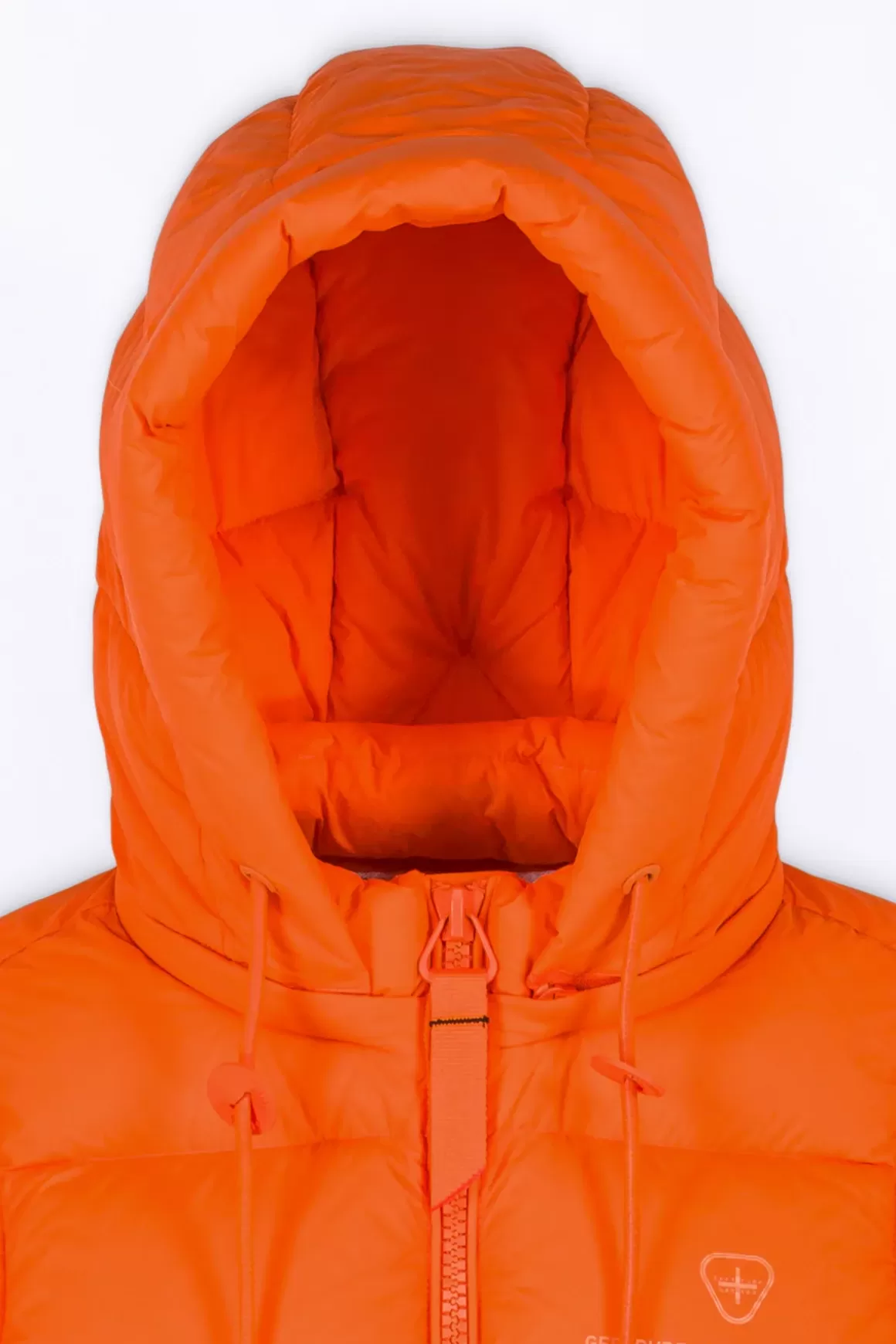 Gertrude Doudounes & Vestes*Doudoune Sans Manches Little Cesar Mat Orange