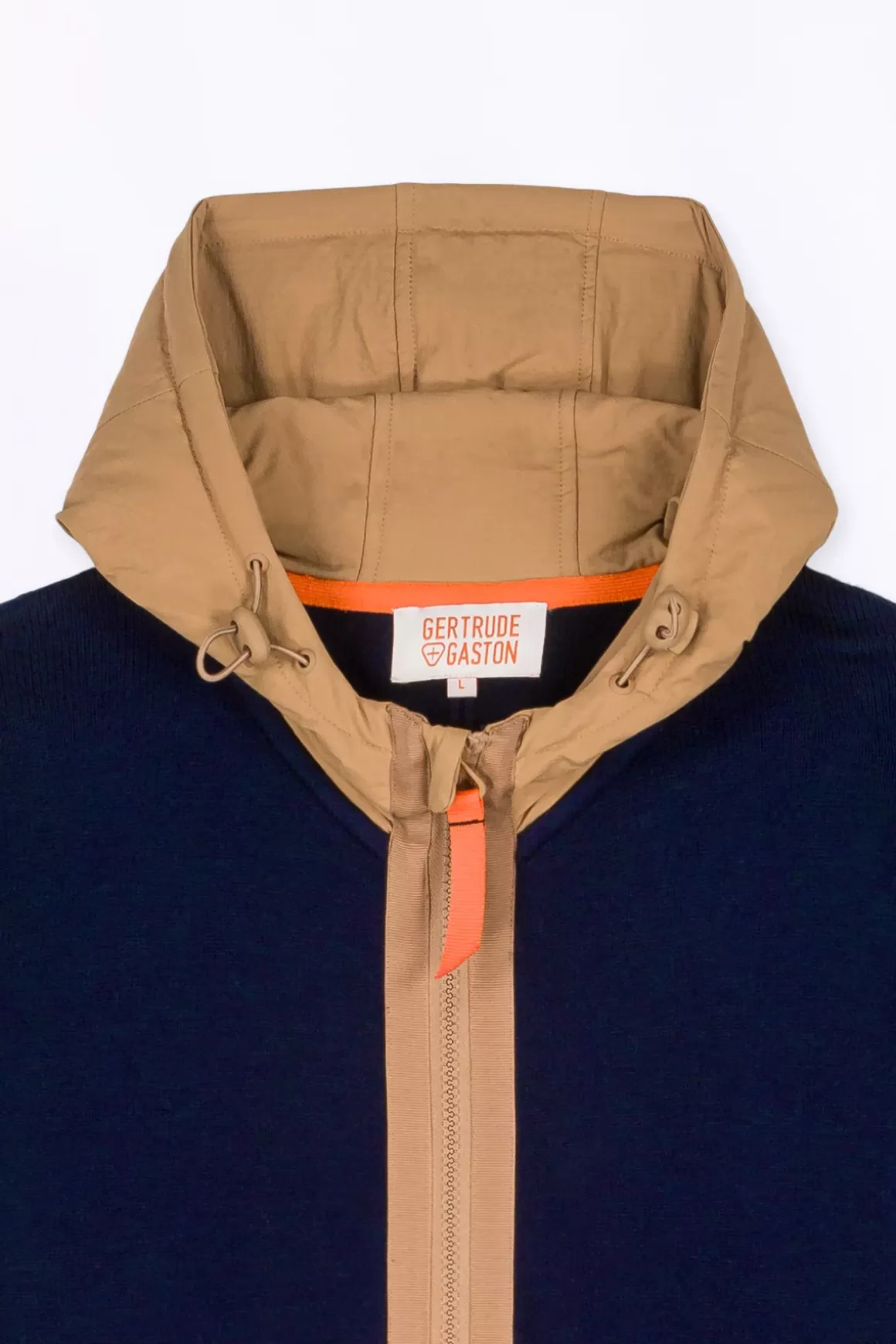 Gertrude Gilets*Gilet Bi-Matiere A Capuche Ken Night