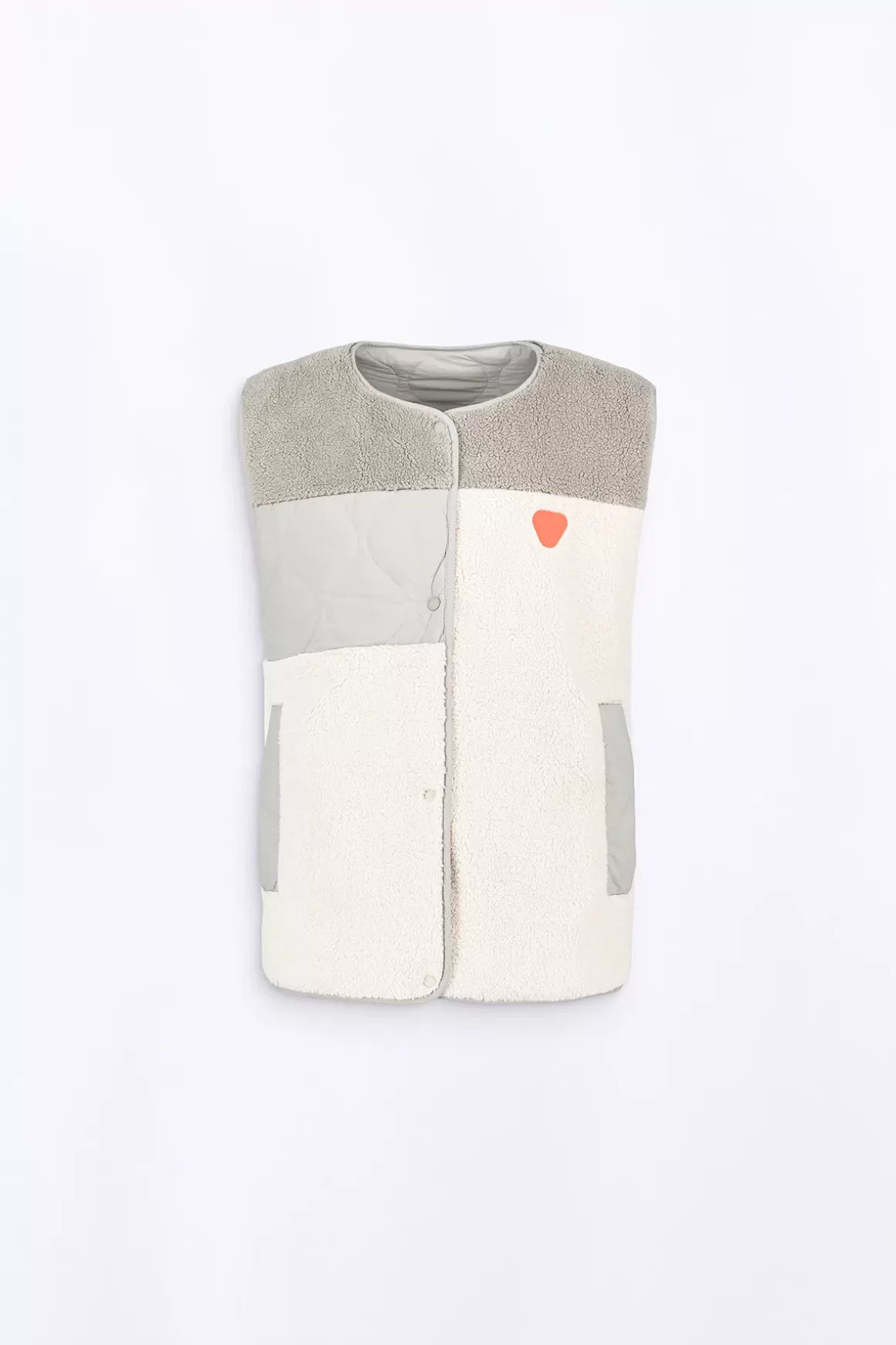 Gertrude Vestes & Surchemises*Gilet Sans Manches Reversible Desiree Dust