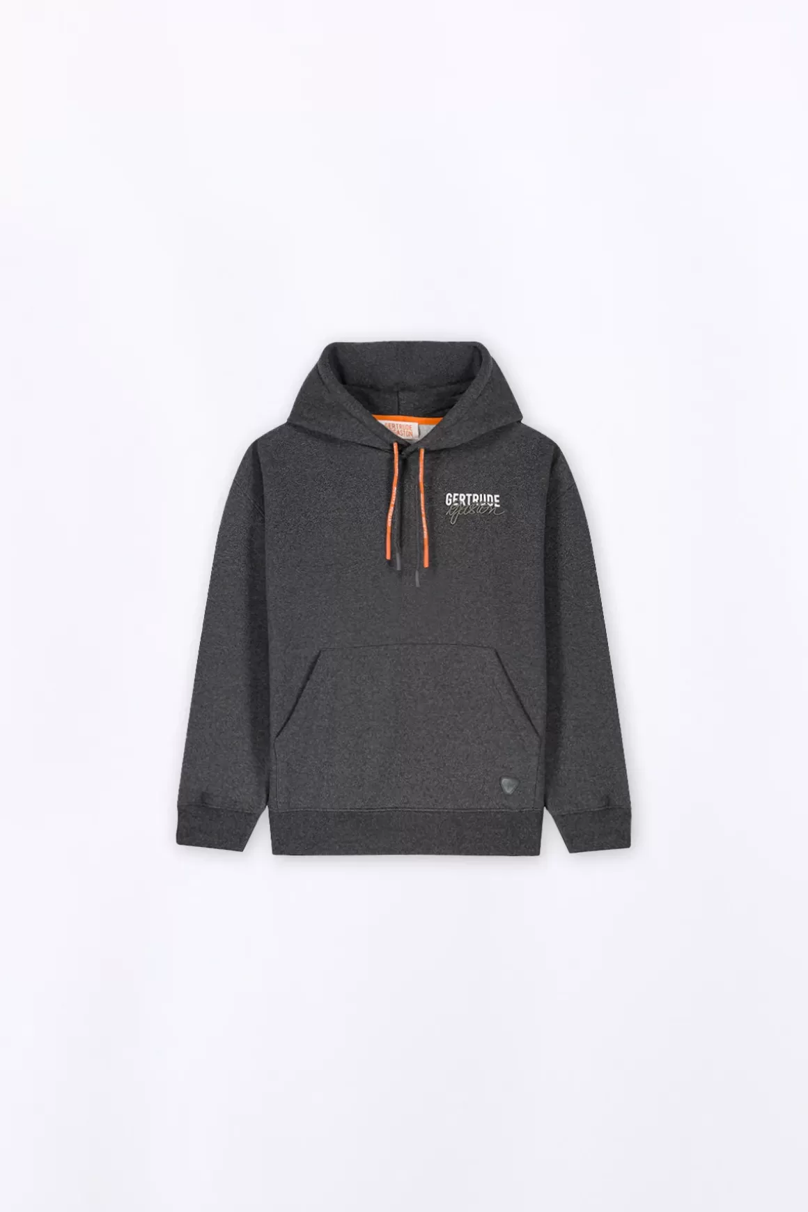 Gertrude Sweatshirts & Hoodies*Hoodie A Capuche Little Charly Br Charcoal Chine