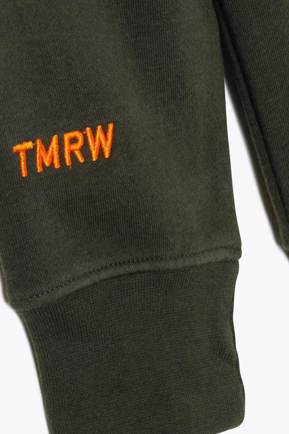 Gertrude Sweatshirts & Hoodies*Hoodie A Capuche Little Charly Broderie Kaki