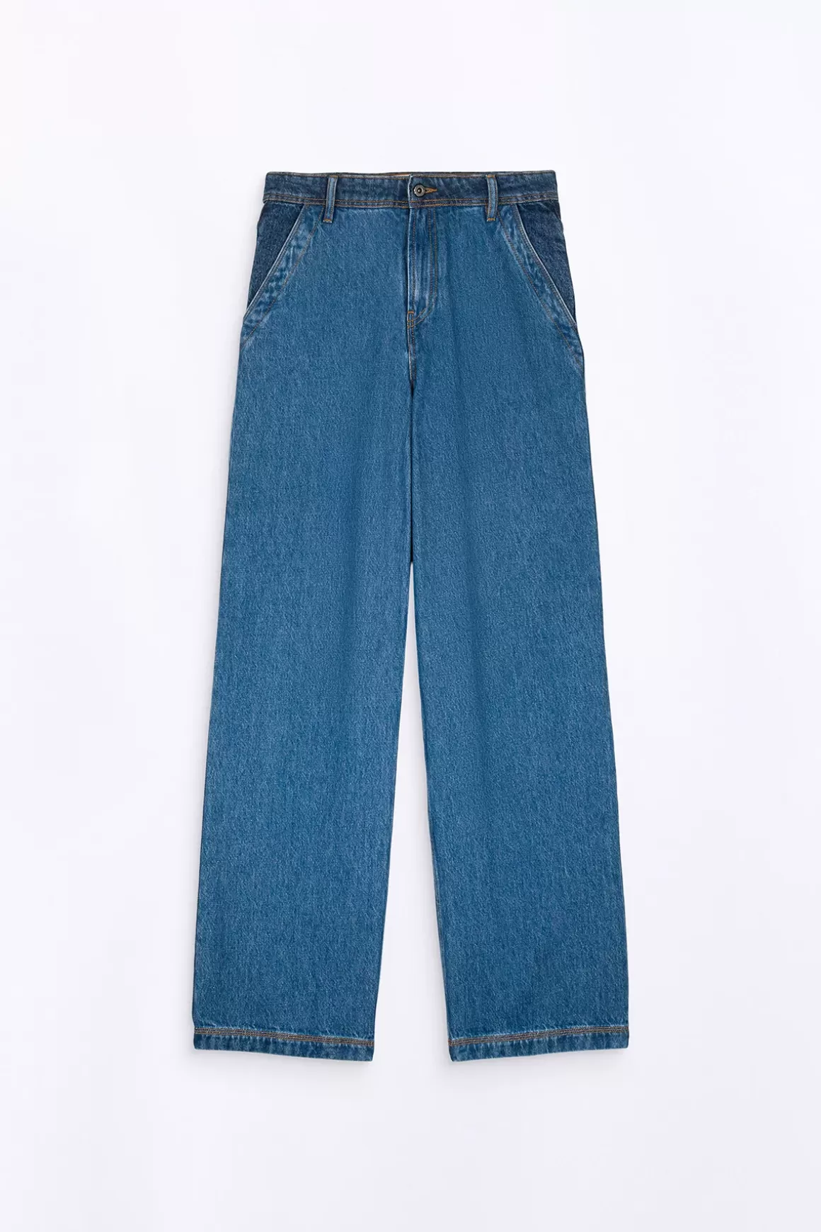 Gertrude Pantalons*Jeans Fare Taille Haute Double Delavage Vivienne 6 Month