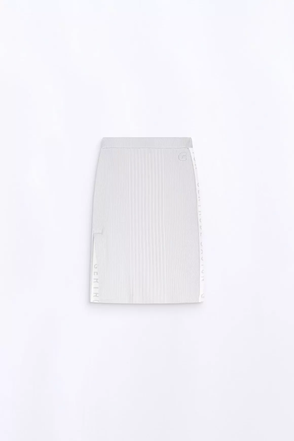 Gertrude Robes & Jupes*Jupe Crayon En Maille Adama Ciment