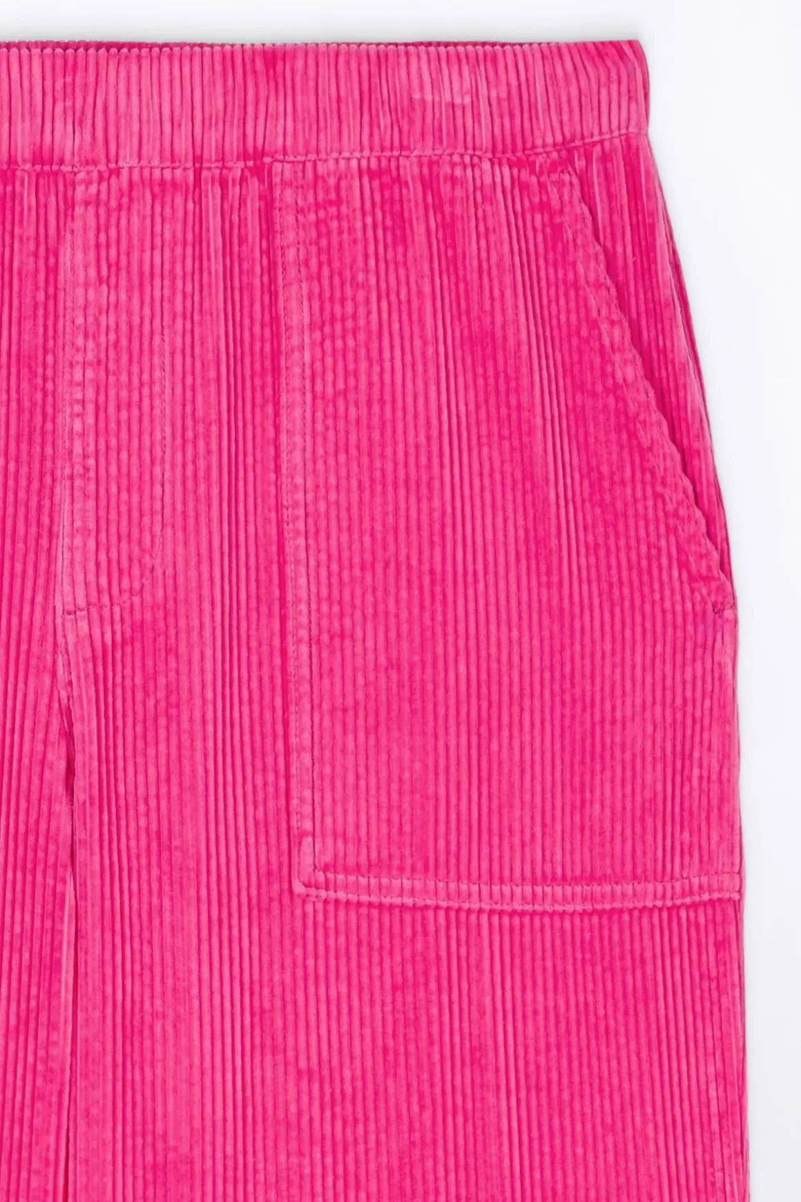 Gertrude Pantalons*Pantalon Unisexe Facon Velours Cotele Axel Magenta