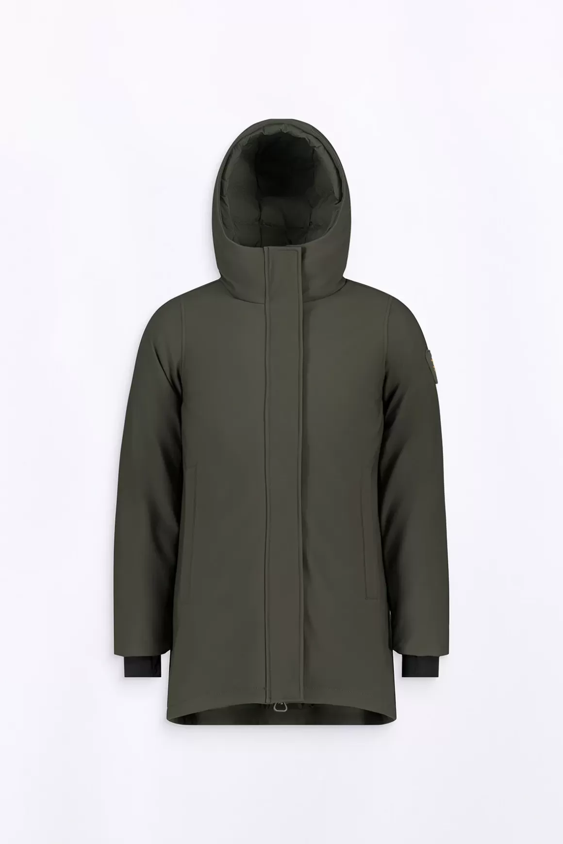 Gertrude Doudounes Longues*Parka En Neoprene Christina Kaki