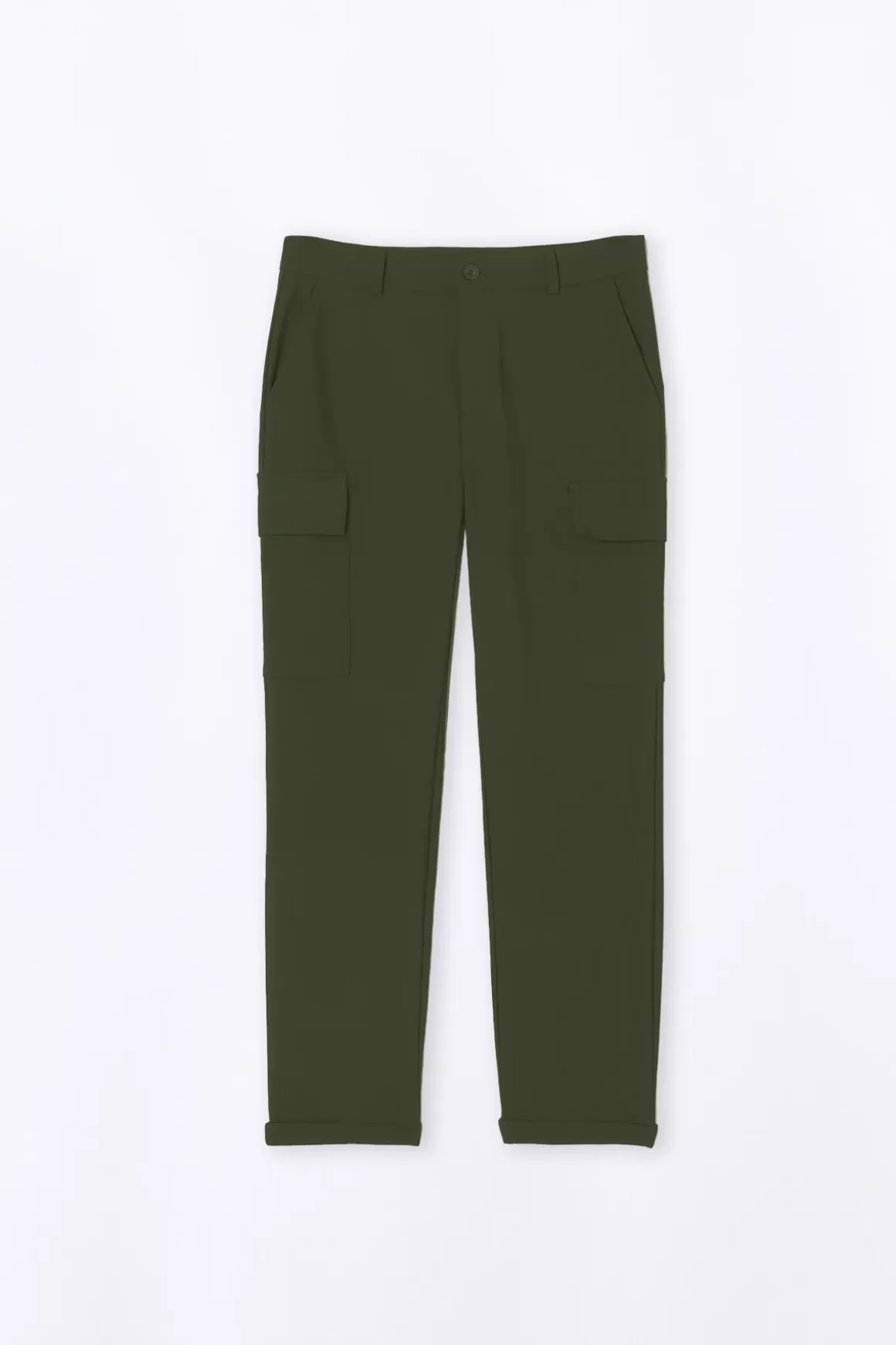 Gertrude Pantalons*Patalon Droit Coupe Cargo Daniel Kaki