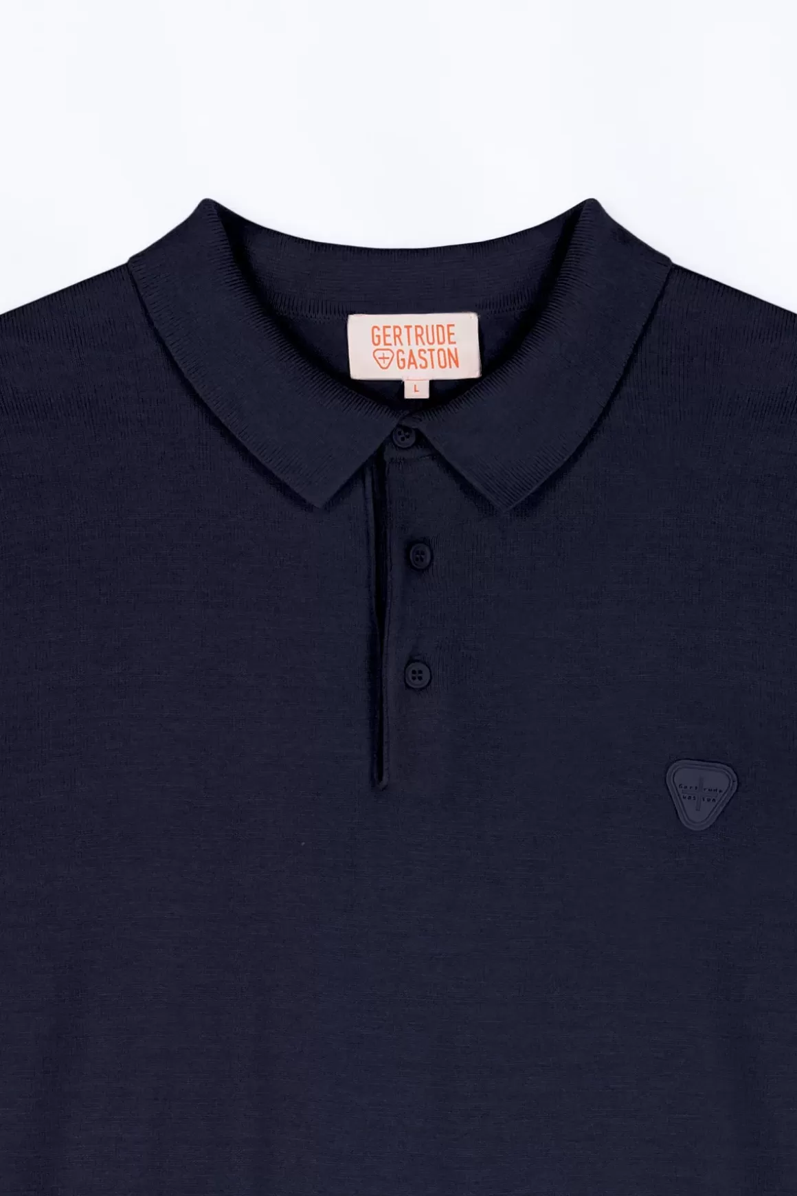 Gertrude Pulls & Polos*Polo En Maille Coupe Droite Judas Night