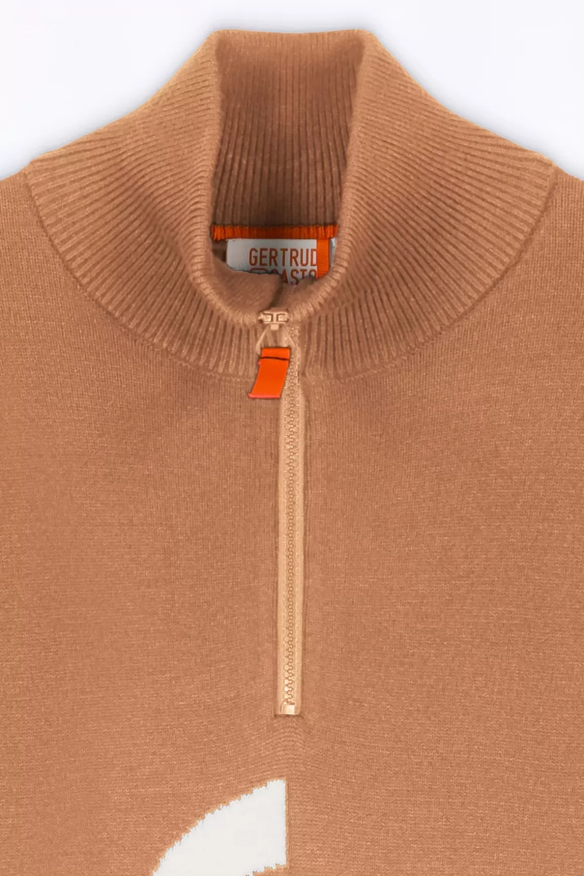 Gertrude Pulls & Cardigans*Pull Col Montant Zippe Lewis Liege