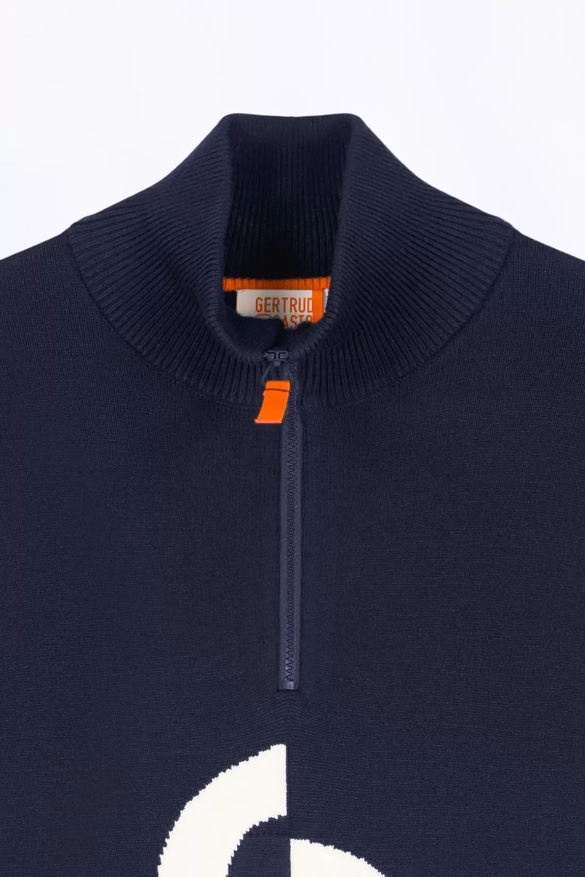 Gertrude Pulls & Cardigans*Pull Col Montant Zippe Lewis Night