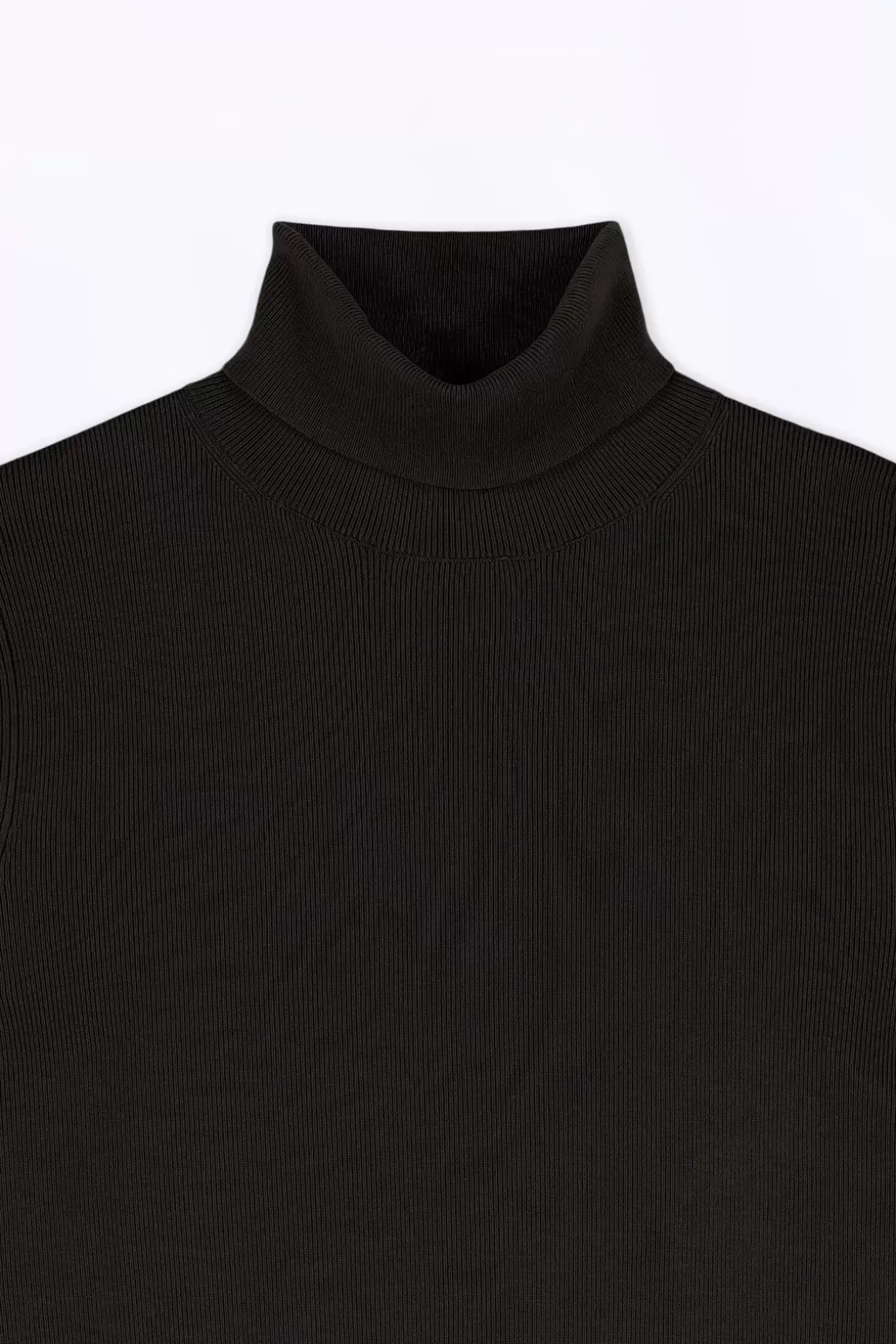 Gertrude Pulls & Polos*Pull Col Roule Bandes Contrastees Ellis Black