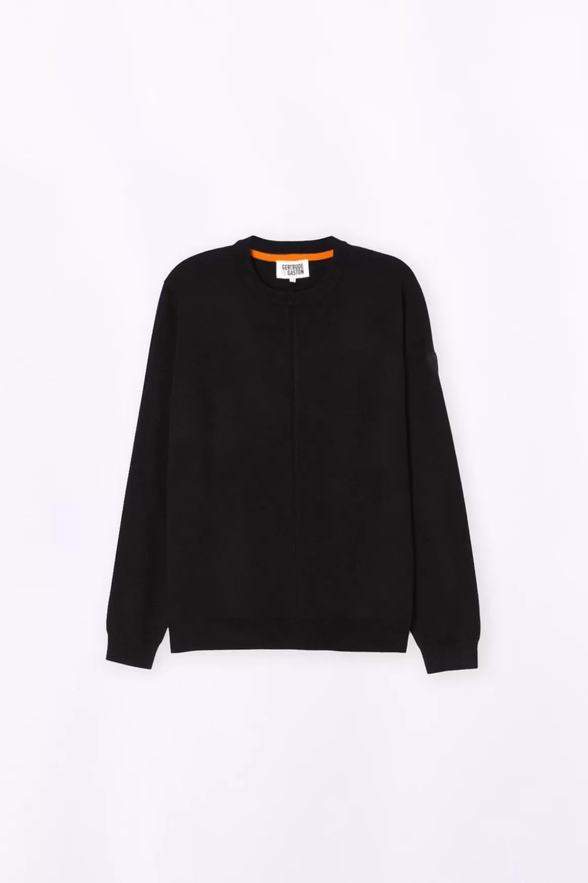 Gertrude Pulls & Polos*Pull En Maile Coupe Droite Alois Black