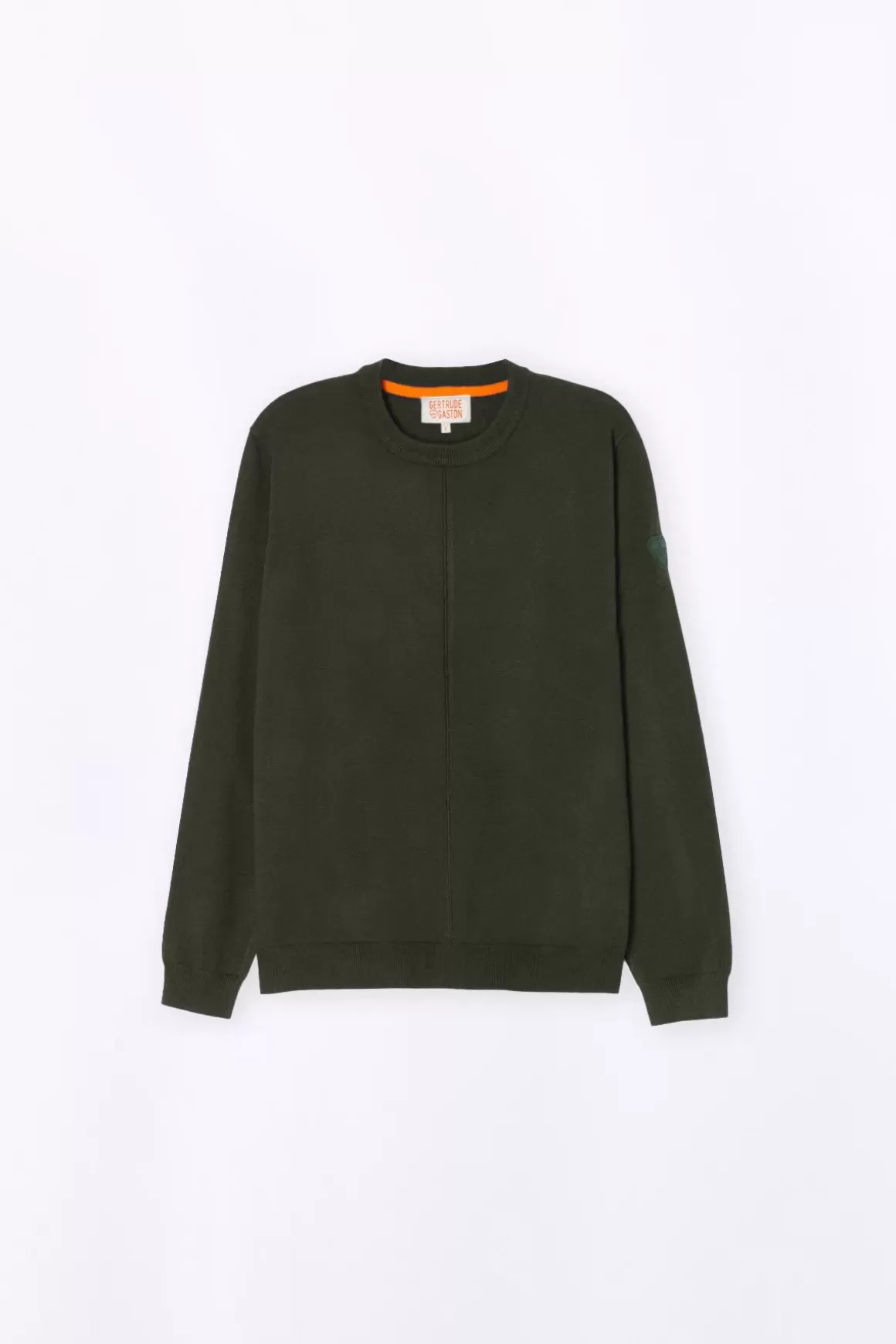 Gertrude Pulls & Polos*Pull En Maile Coupe Droite Alois Kaki