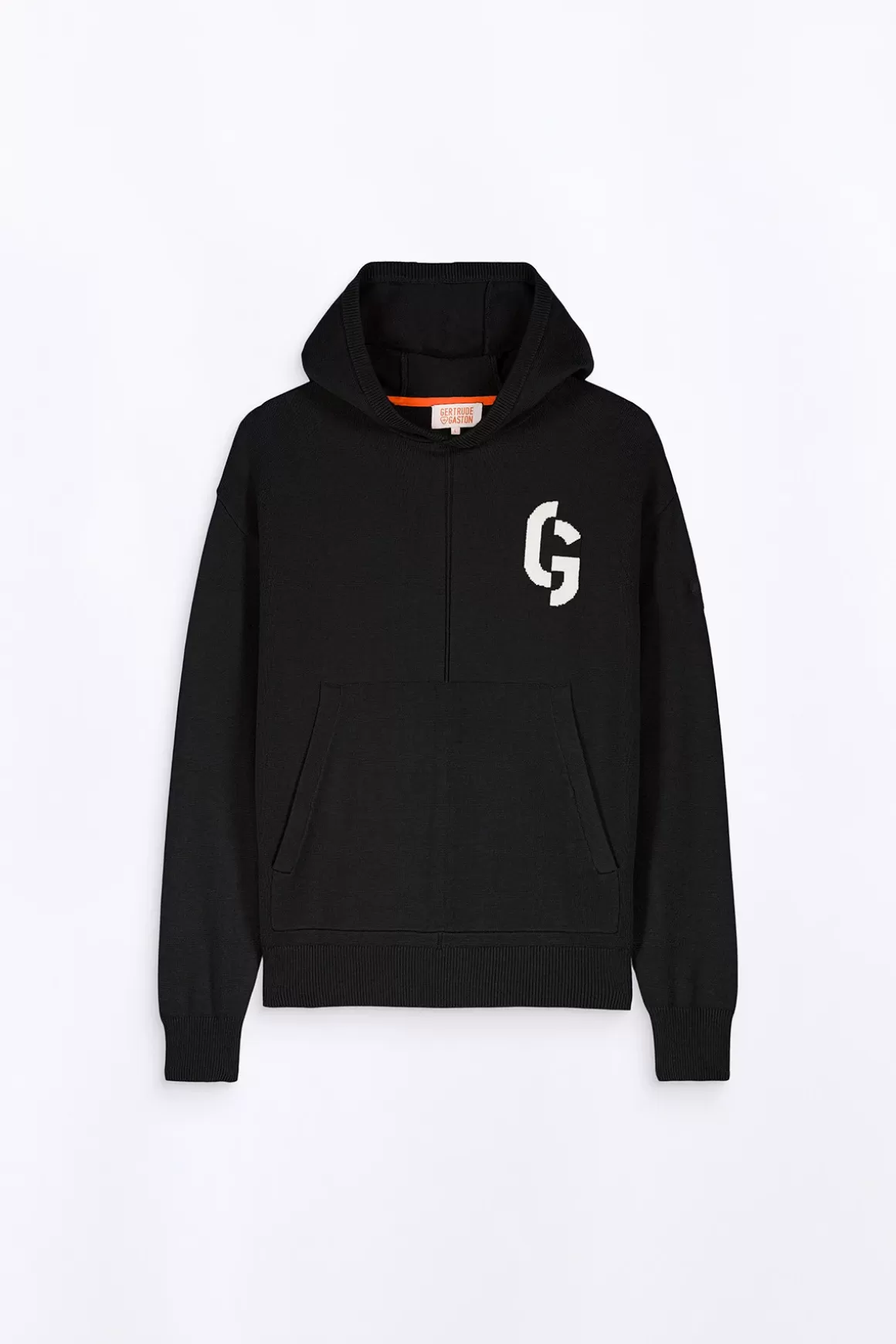 Gertrude Pulls & Polos*Pull En Maille A Capuche Ample Philip Black