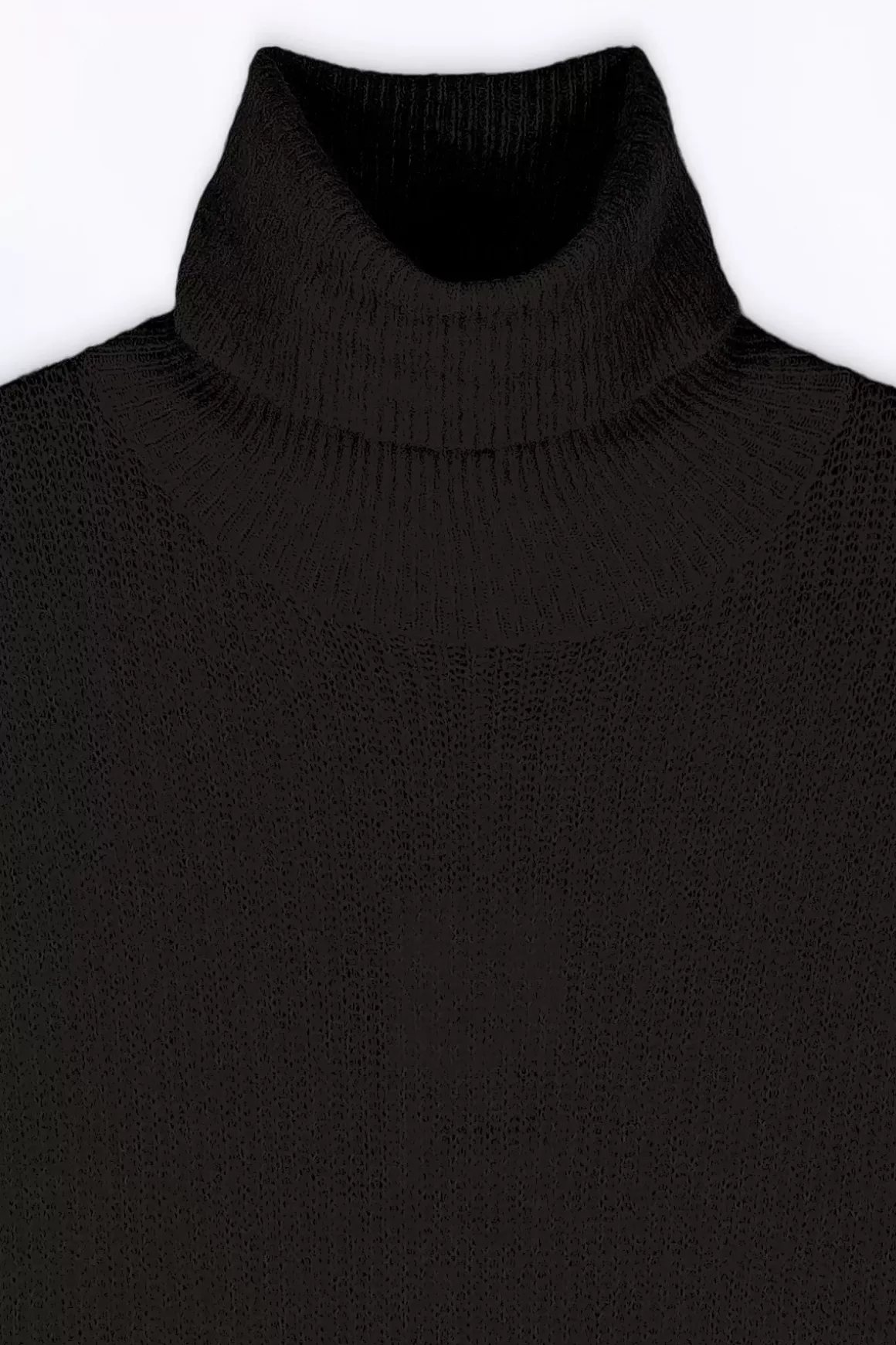 Gertrude Pulls & Cardigans*Pull Long Asymetrique Bi-Matiere Isadora Black