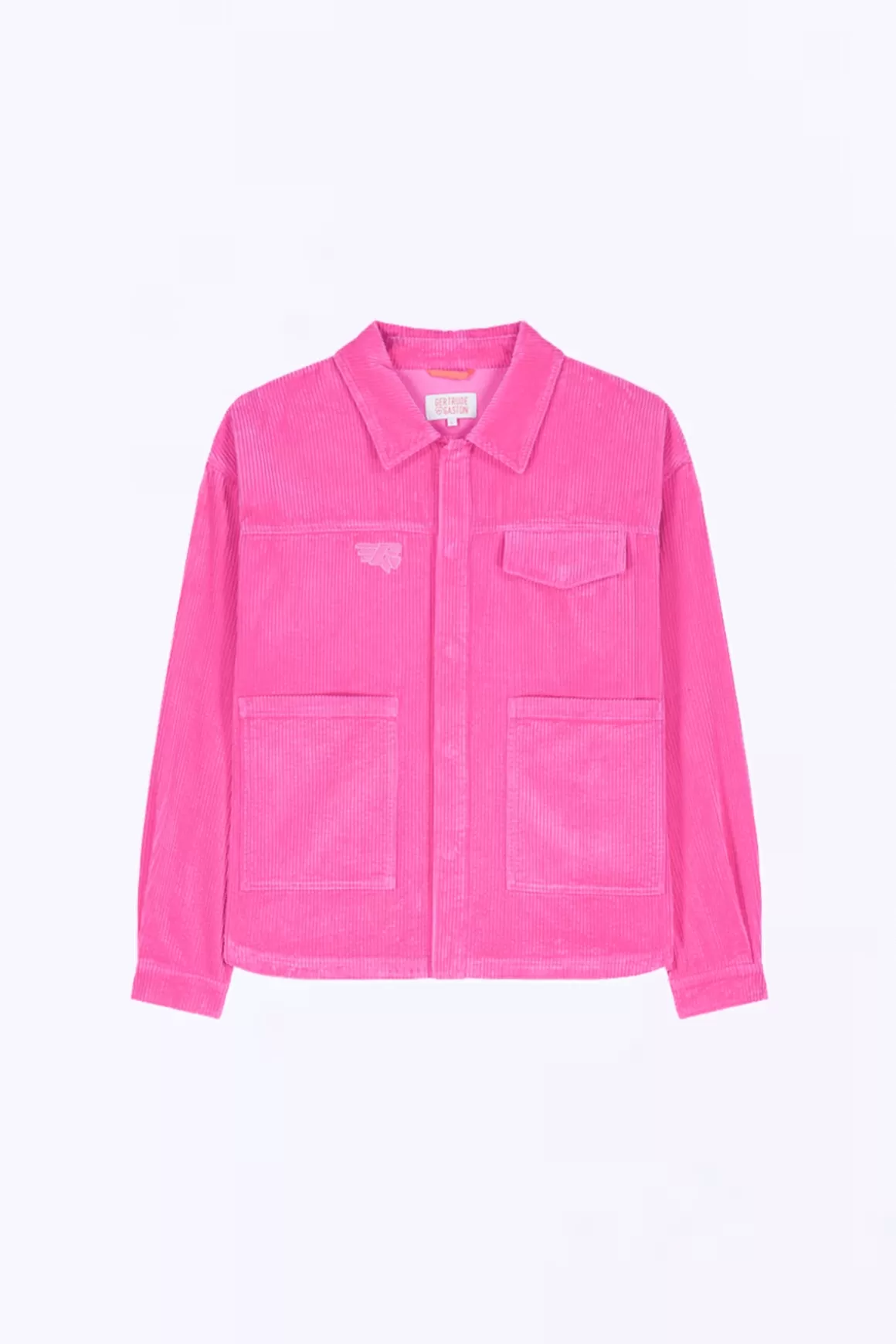 Gertrude Vestes & Surchemises*Surchemise En Velours Cotele Unisexe Aliocha Magenta