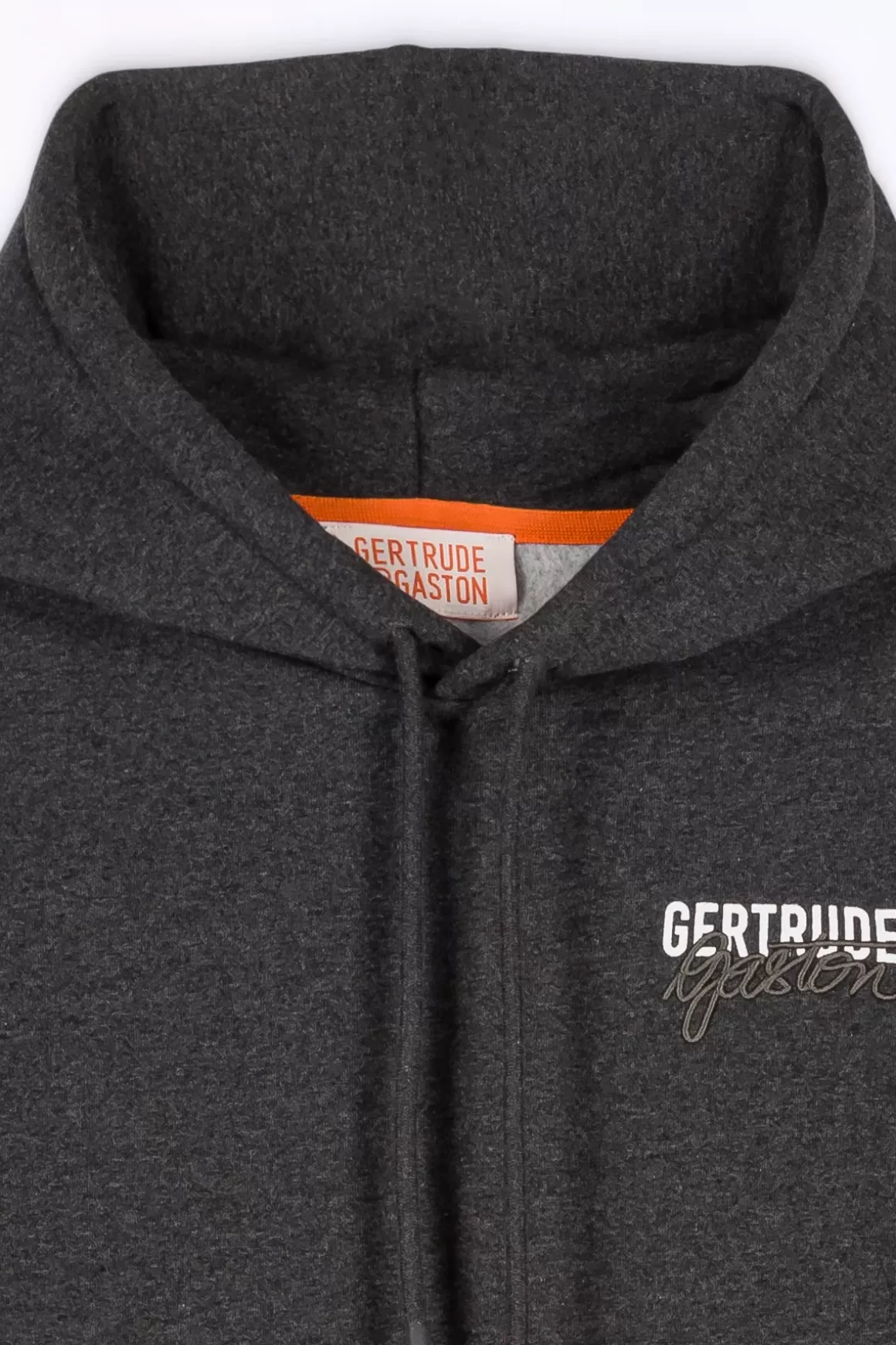 Gertrude Sweatshirts & Hoodies*Sweat A Capuche Brode Unisexe Anto Br Charcoal Chine
