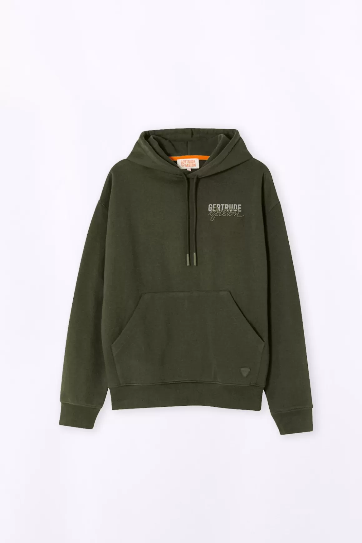 Gertrude Sweatshirts & Hoodies*Sweat A Capuche Brode Unisexe Anto Br Kaki
