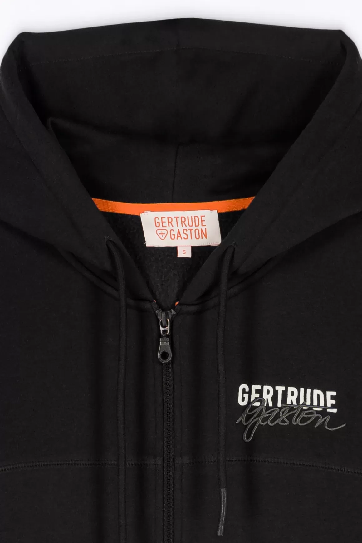 Gertrude Sweatshirts & Hoodies*Sweat A Capuche Cropped Amina Black