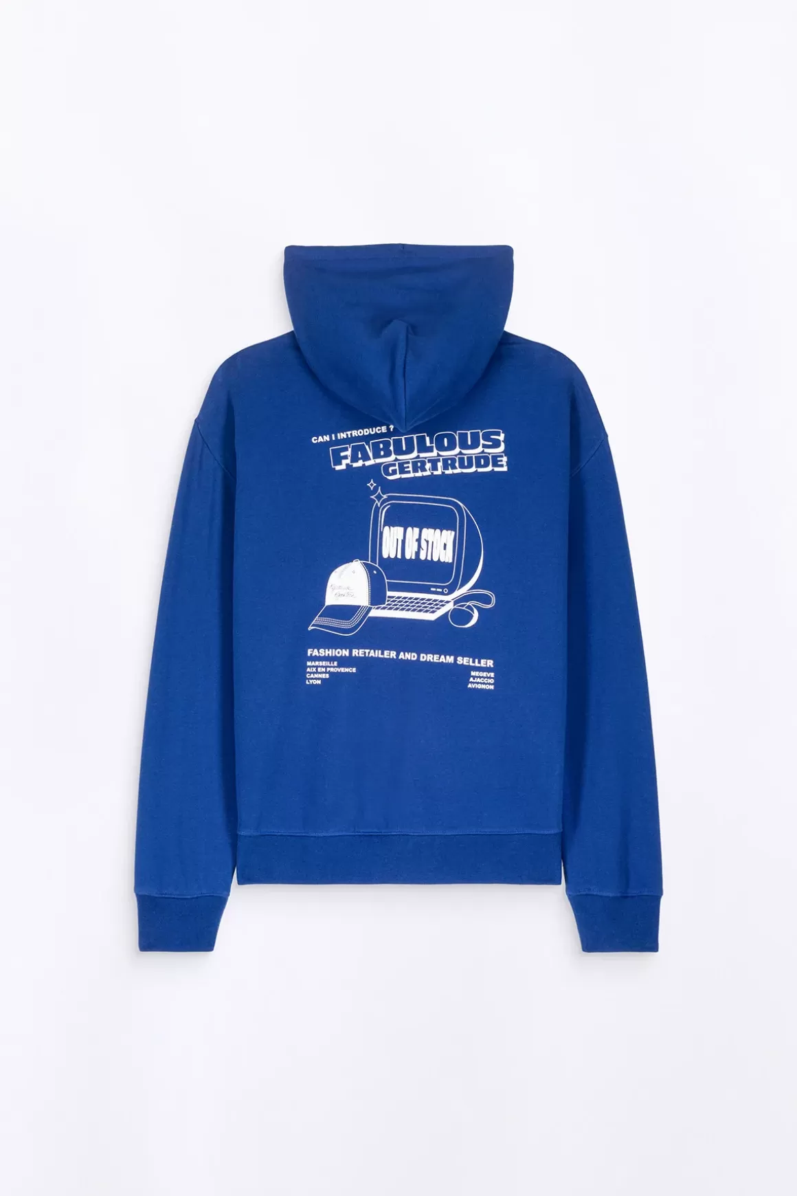 Gertrude Sweatshirts & Hoodies*Sweat A Capuche Unisexe Anto Cap Worker Blue
