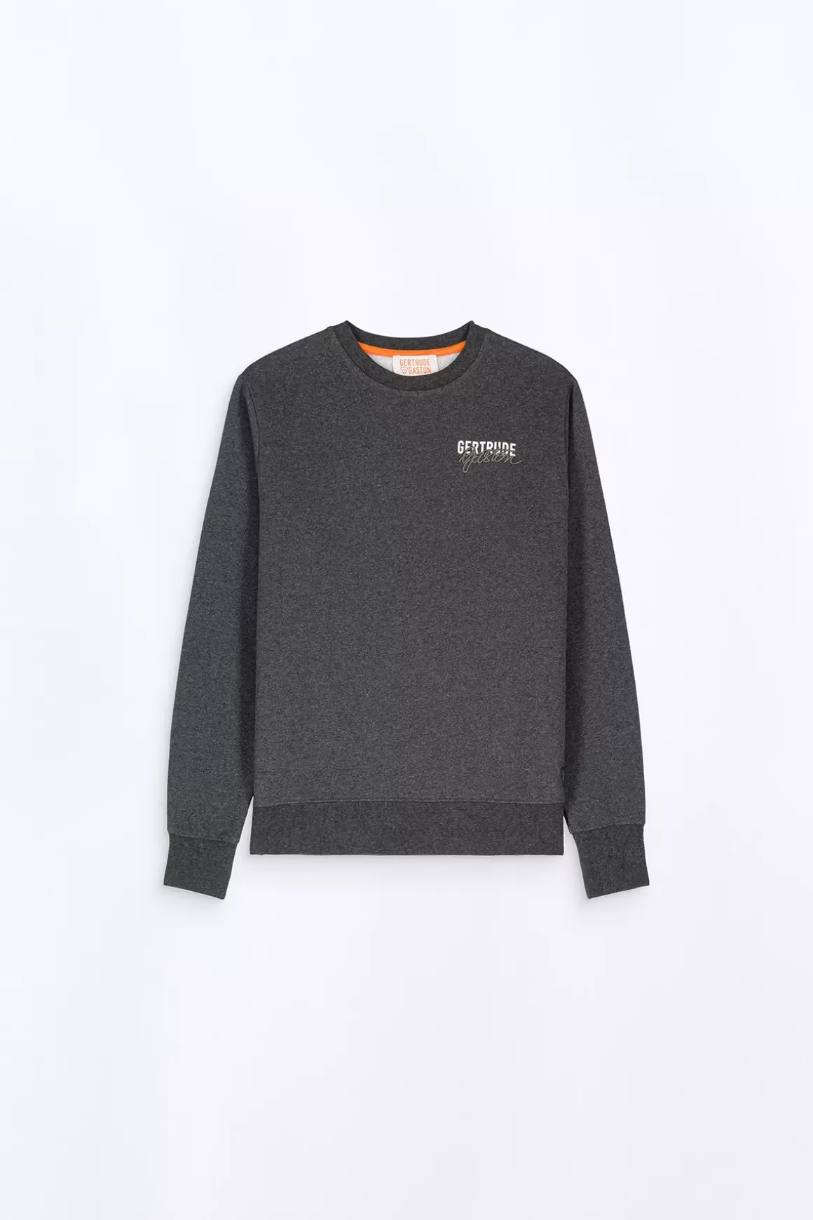 Gertrude Sweatshirts & Hoodies*Sweat Col Rond Unisexe Guillaume Br Charcoal Chine
