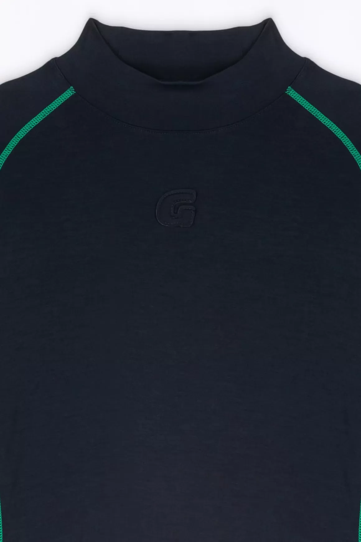 Gertrude T-Shirts*T-Shirt Col Montant Cropped Celine Night