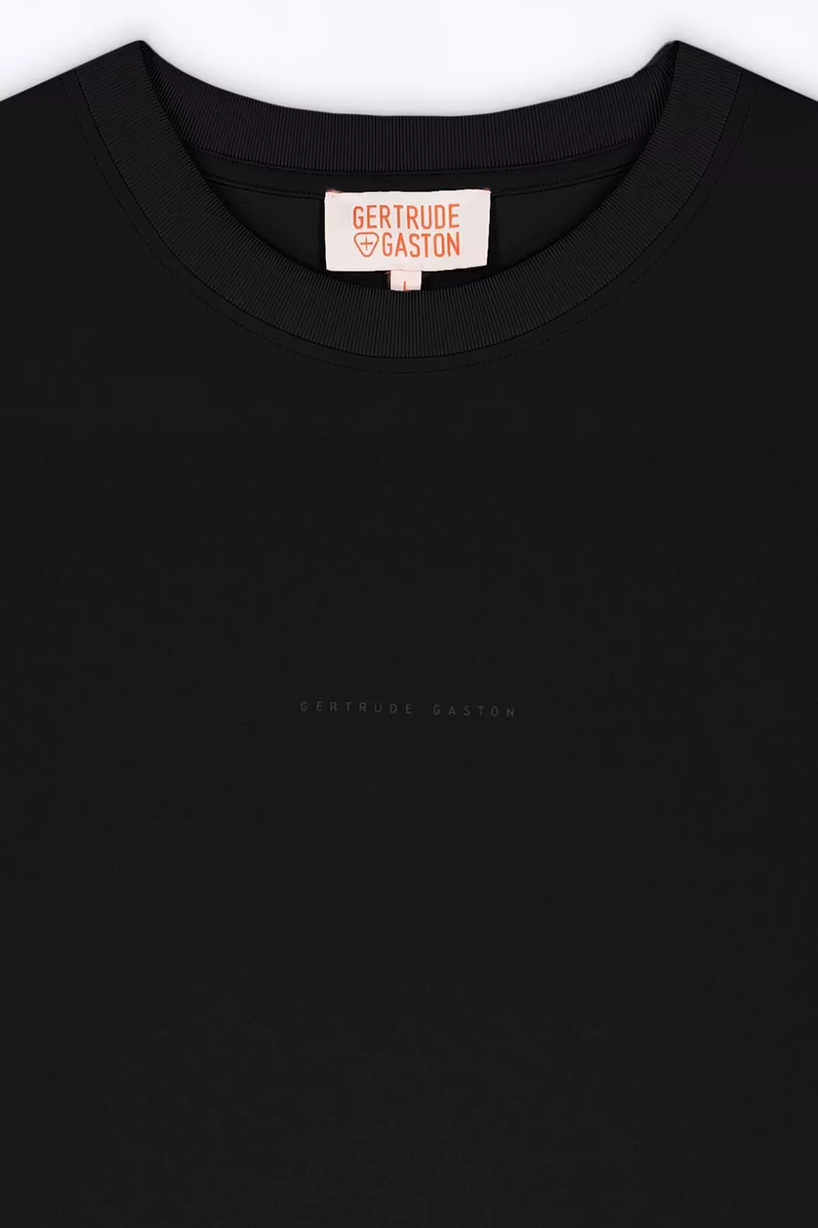 Gertrude T-Shirts*T-Shirt Col Rond Coupe Oversize Barnabe Black
