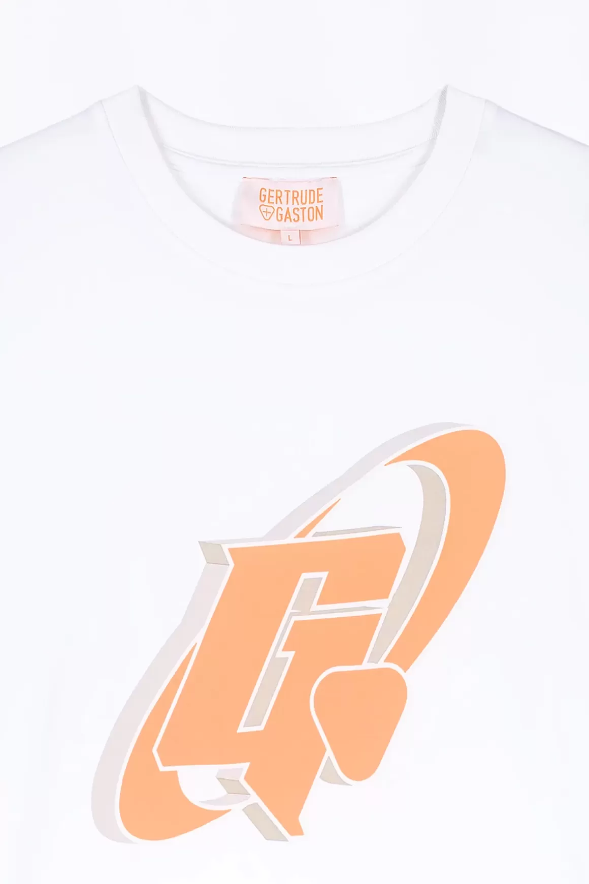 Gertrude T-Shirts*T-Shirt Col Rond Coupe Oversize Barnabe Circle Optic White