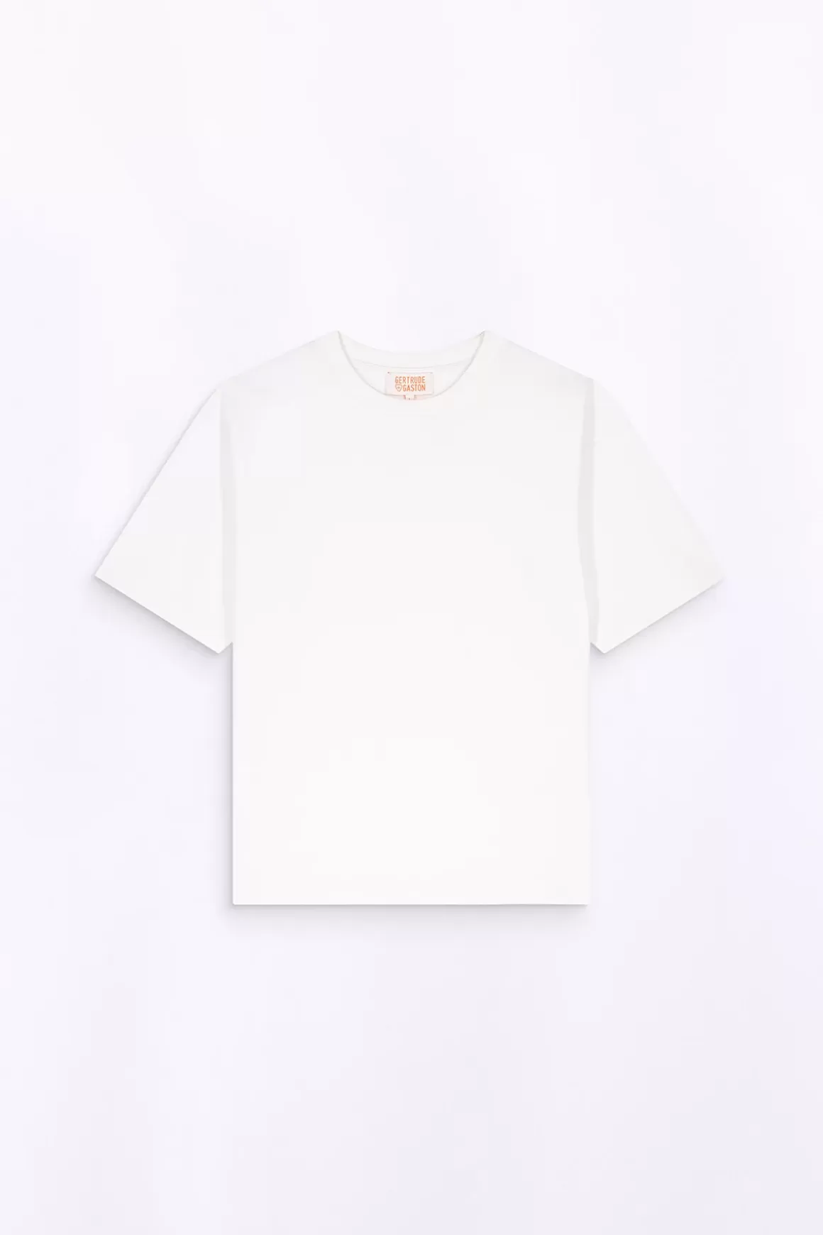 Gertrude T-Shirts*T-Shirt Col Rond Coupe Oversize Barnabe Optic White