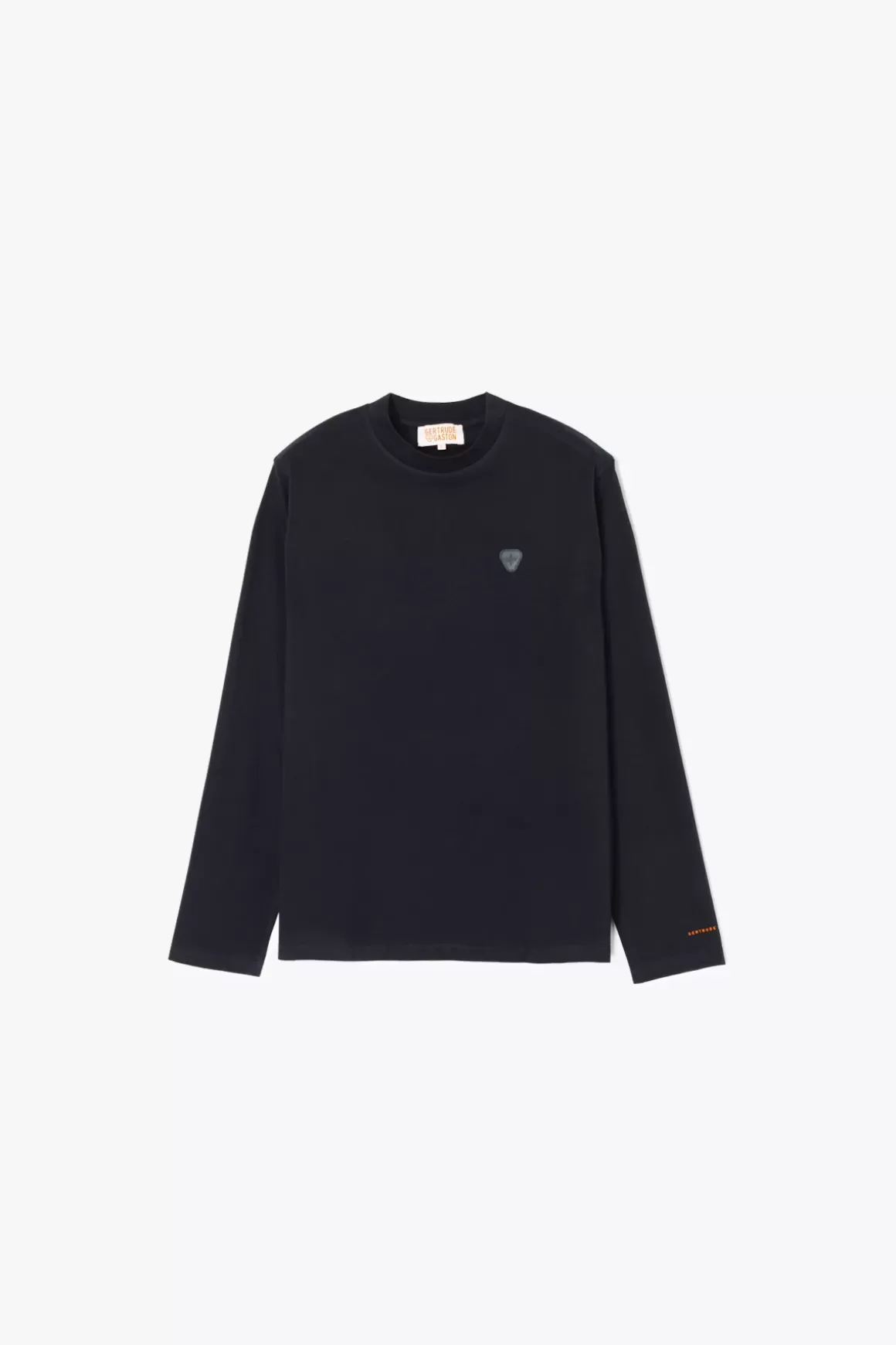Gertrude T-Shirts*T-Shirt Col Rond Manches Longues Quentin Black