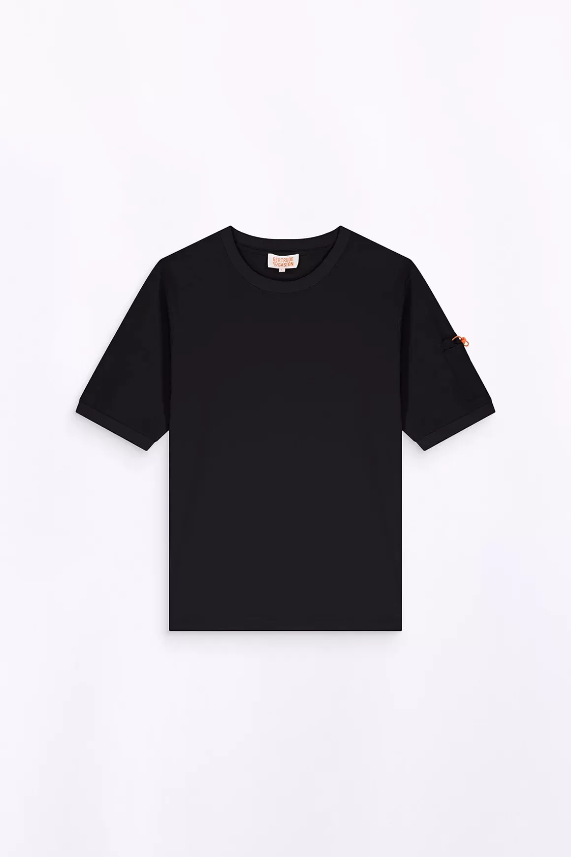 Gertrude T-Shirts*T-Shirt Poche Bi-Matieres Jordan Black