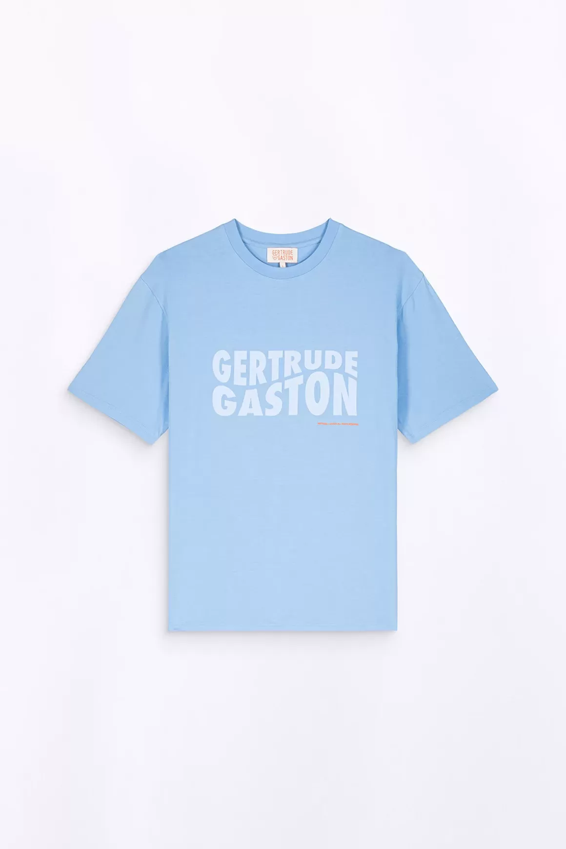 Gertrude T-Shirts*T-Shirt Uni En Coton Leonce Hortensia