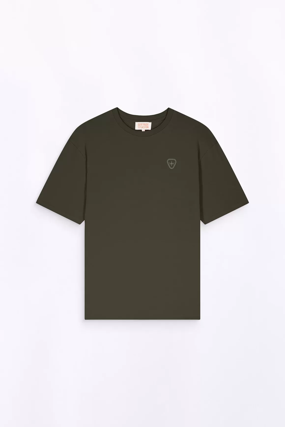 Gertrude T-Shirts*T-Shirt Unisexe Coupe Droite Leonce Puffer Kaki