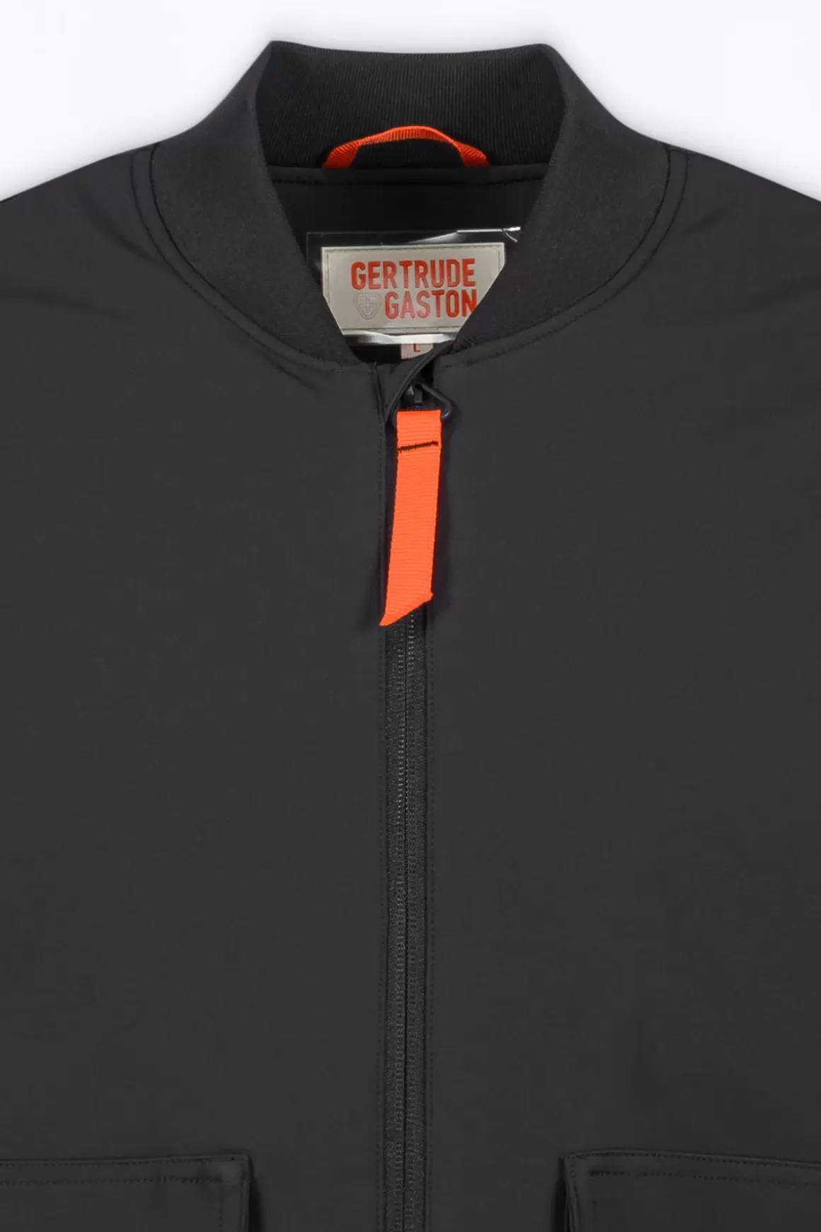 Gertrude Vestes*Veste Courte En Neoprene Courte Ron Black