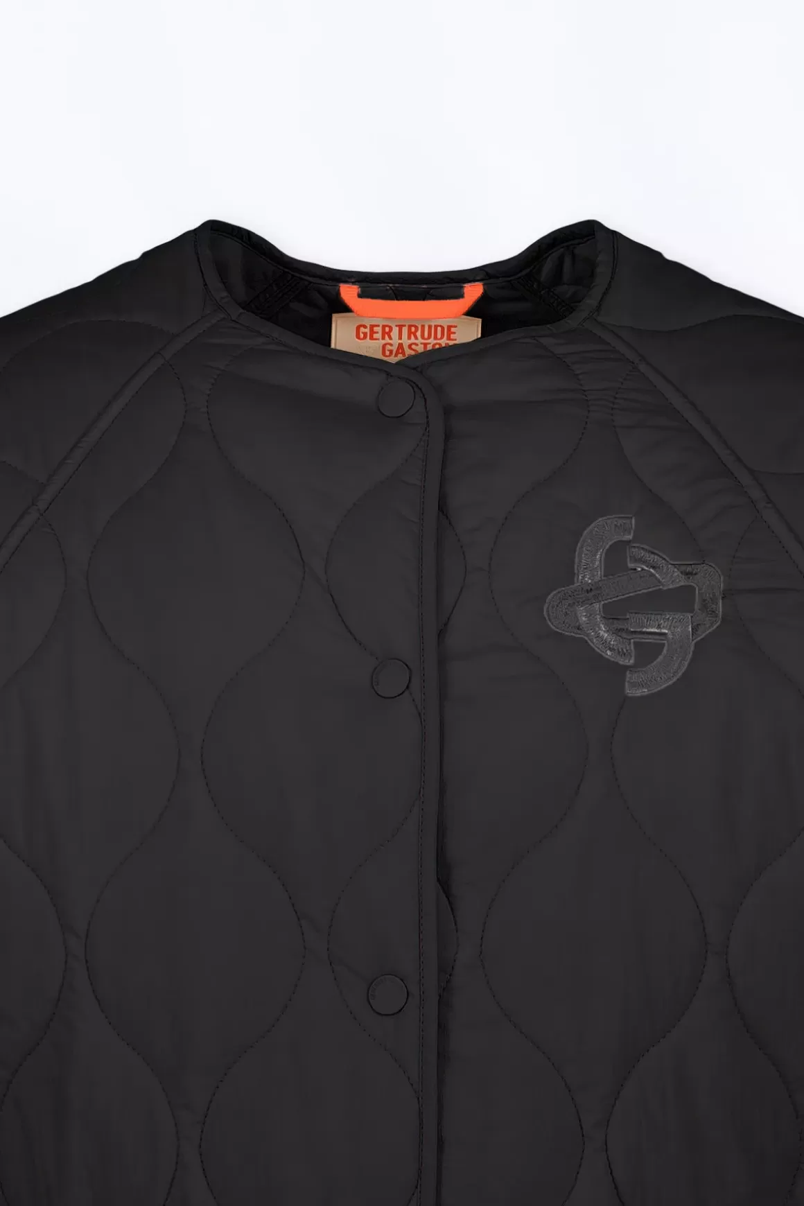 Gertrude Vestes & Surchemises*Veste Matelassee Oversize Juliette Black