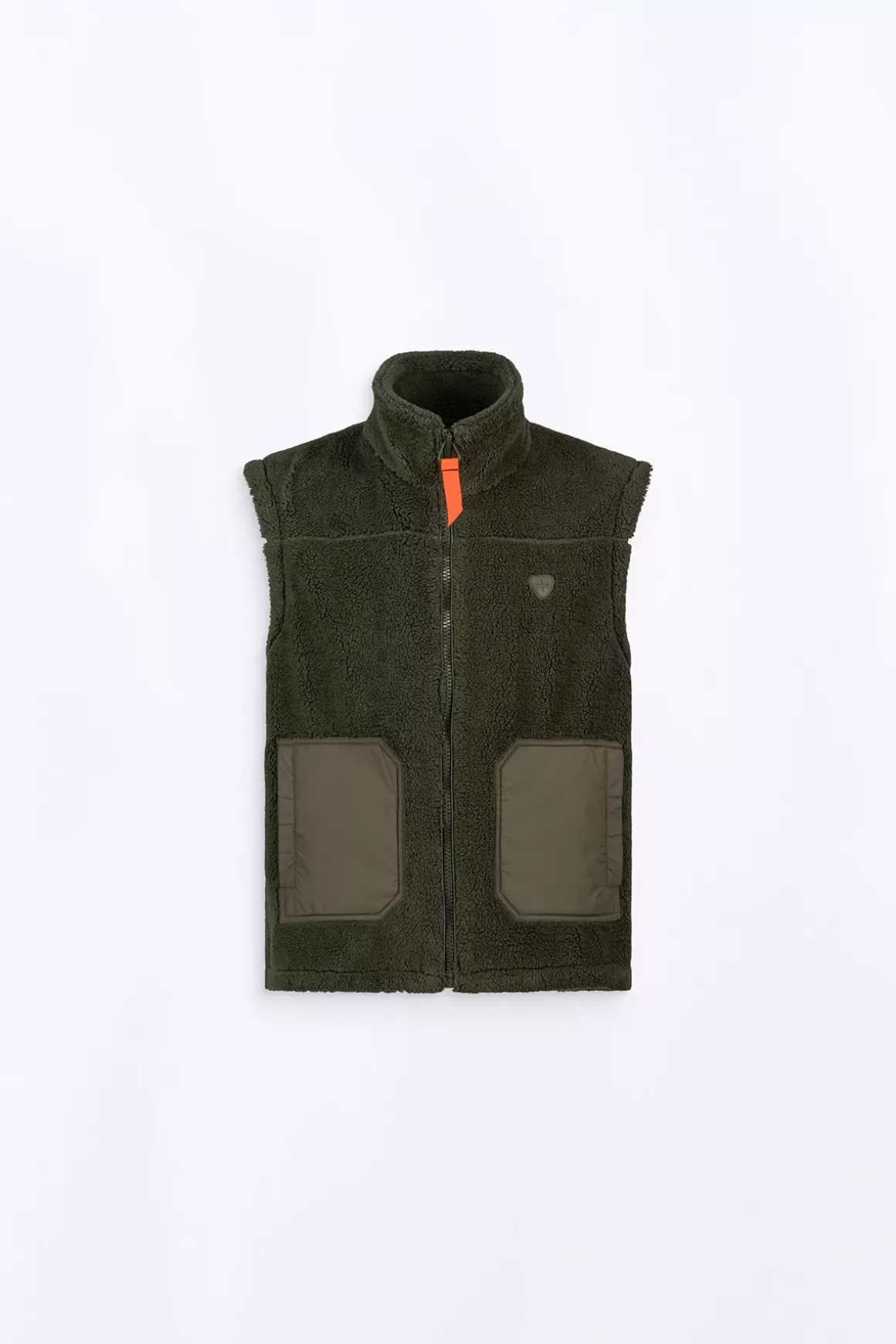 Gertrude Vestes & Surchemises*Veste Sans Manches Bi-Matiere Bakary Light Kaki